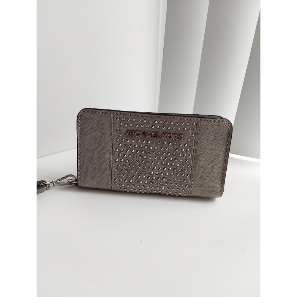 Michael Kors studded wallet to match bag I have listed